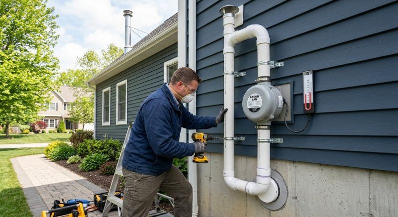 Radon Elimination in Lake County, IL